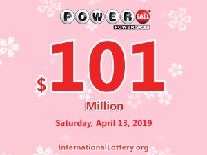 没有彩池赢家，Powerball彩票奖池达到了1亿零100万美元。